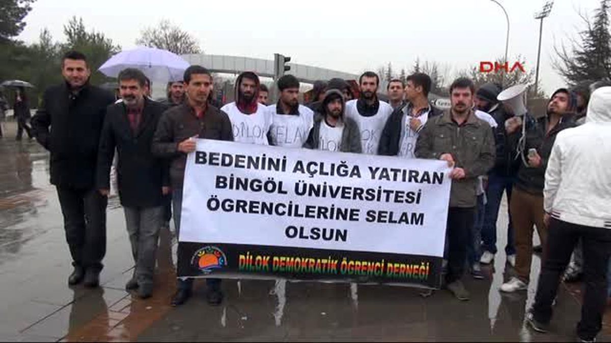 Gaziantep\'te Üniversiteli Öğrenciler Açlık Grevine Son Verdi