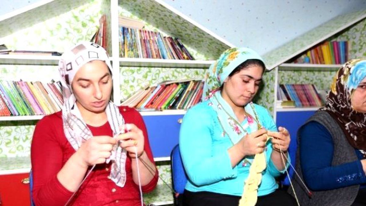 Hasta Annelerine Meslek Öğretiyor