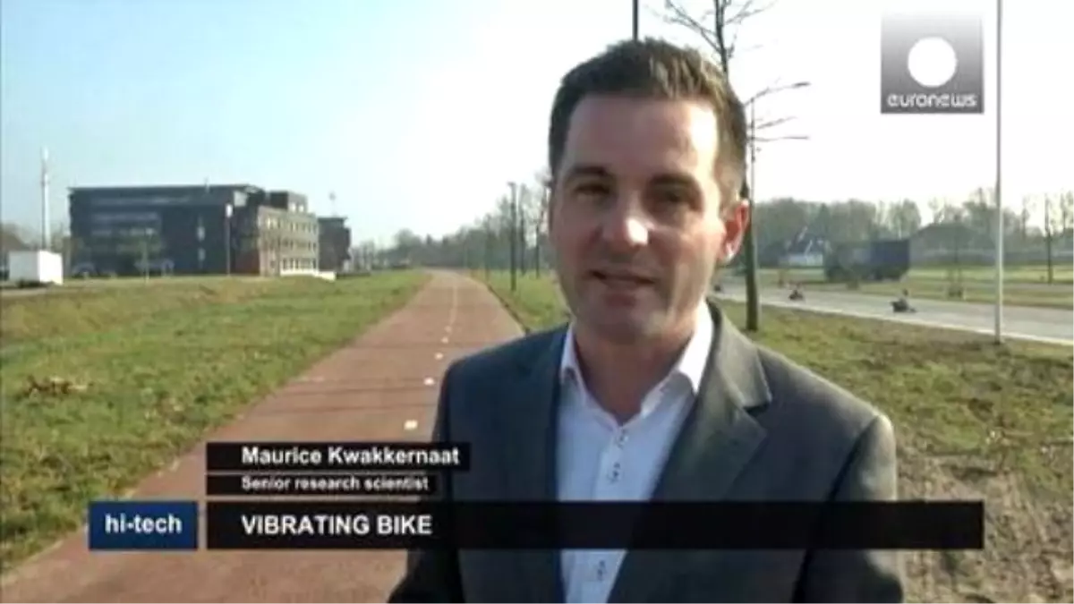 Hollanda\'da Titreşimli Bisikletler Yola Çıkacak