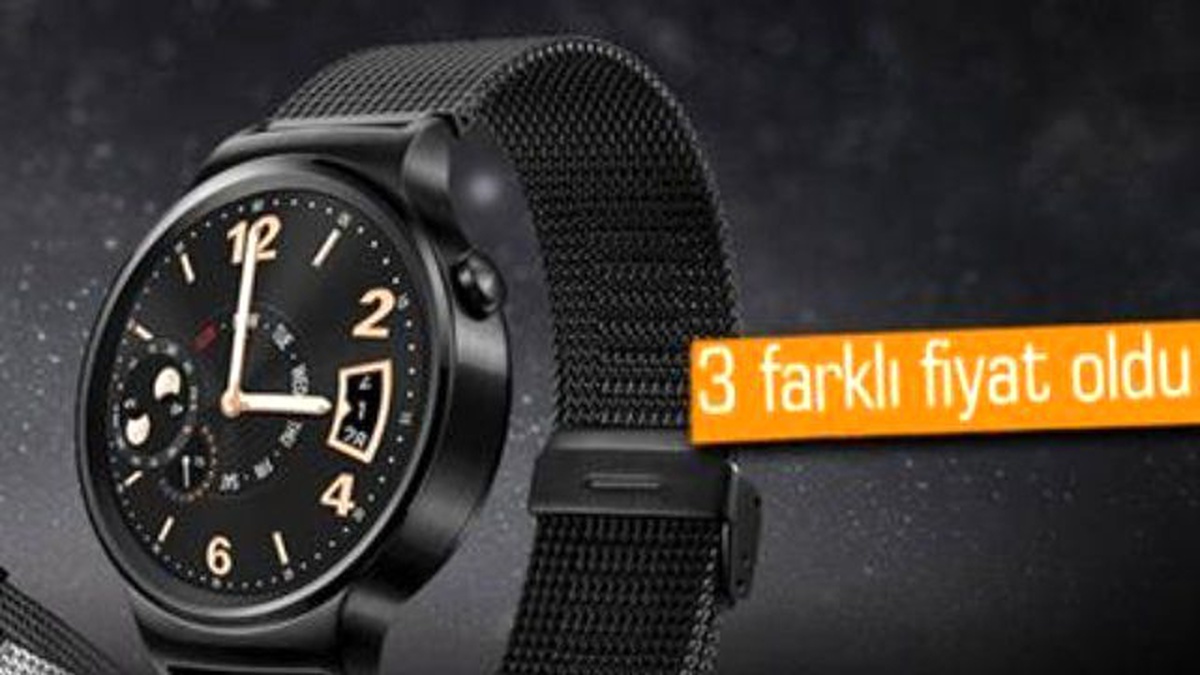 Huawei Watch\'ın Fiyatları Belli Oldu
