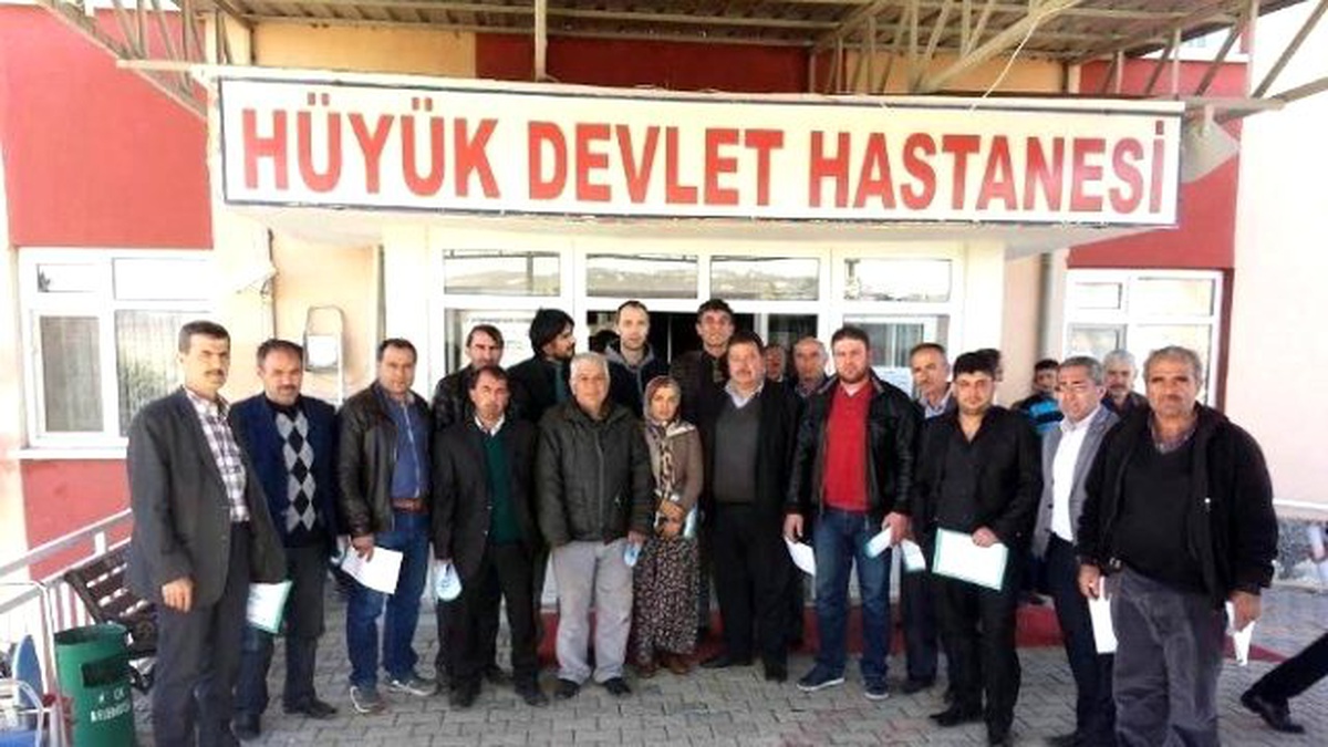 Hüyük\'te Muhtarlara Acil Sağlık Yardım Eğitimi Verildi