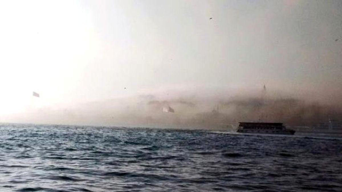 İstanbul\'da Sis Etkili Oluyor