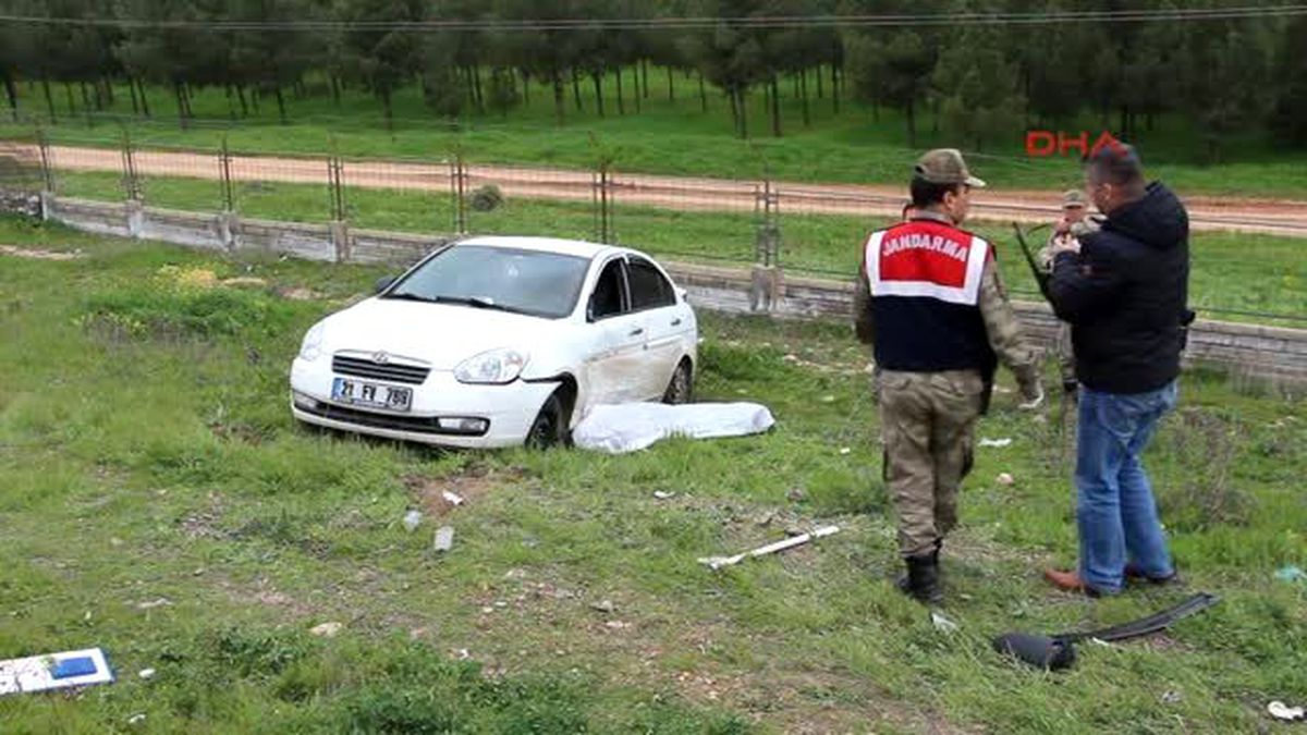Kızıltepe Köpeğe Çarpıp Takla Atan Otomobildeki Kadın Hayatını Kaybetti