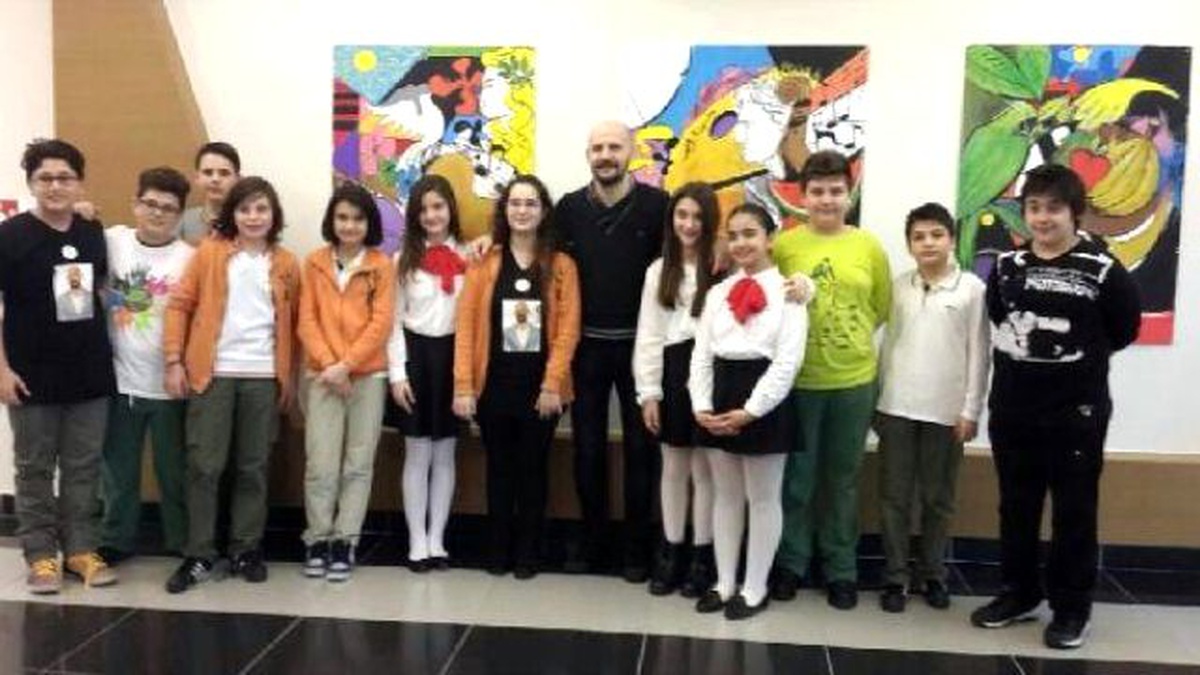 Komedyen Atalay Demirci Öğrencilere Deneyimlerini Anlattı