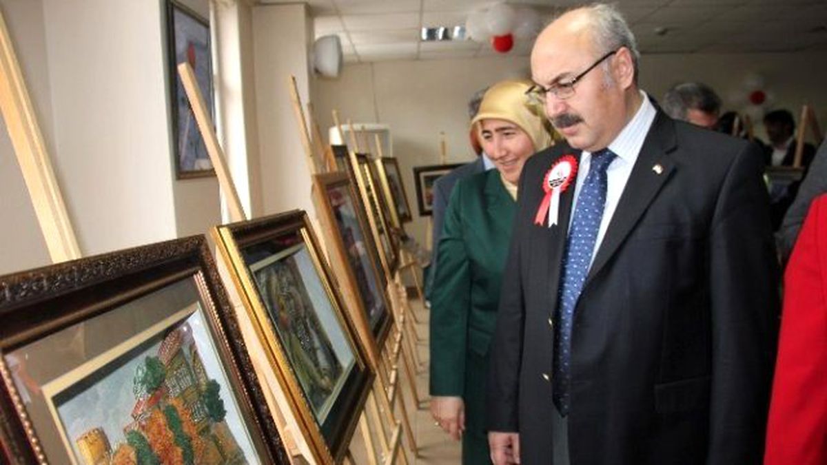 Kursiyerler Emeklerini Sergiledi