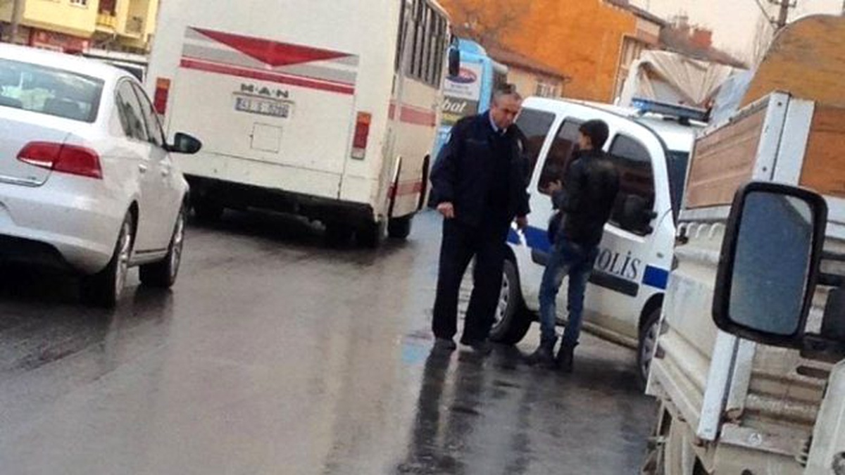 Motosikletin Çarptığı Kadın Yaralandı