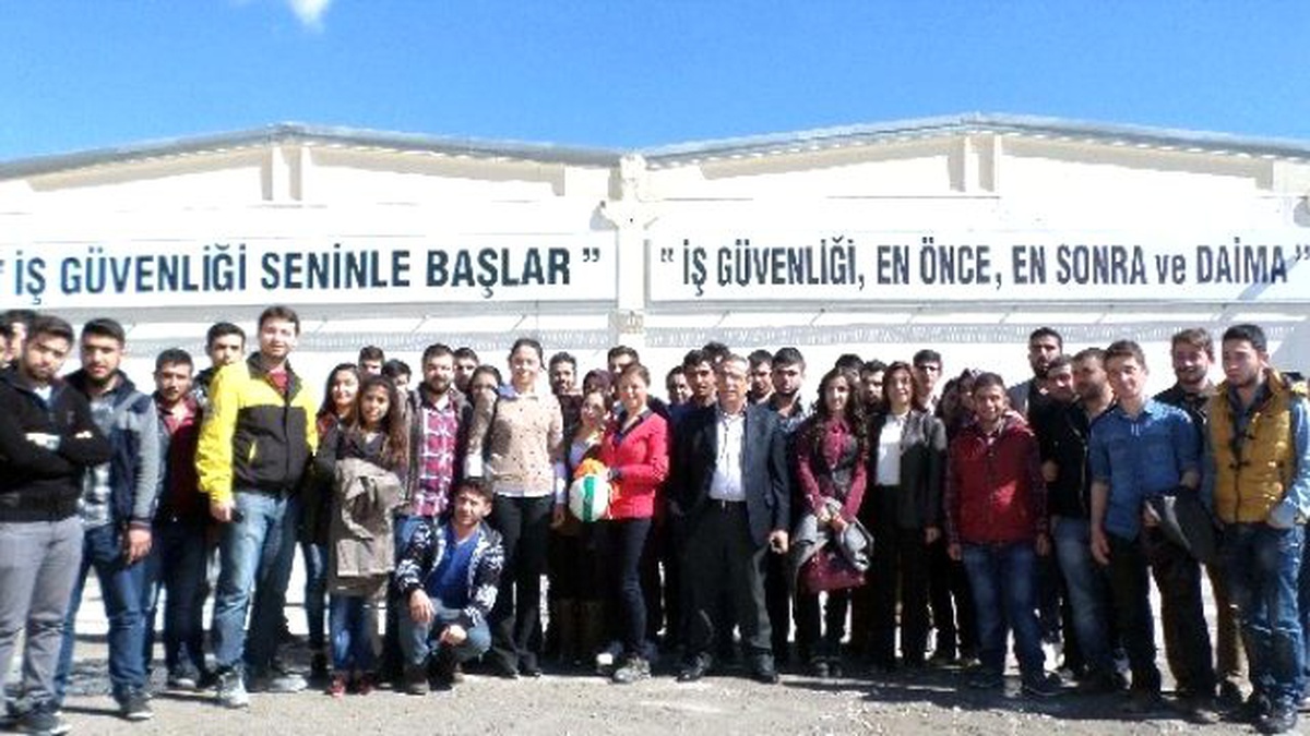 Oğuzeli Myo Öğrencileri Ytong Firması\'nda Teknik Gezide