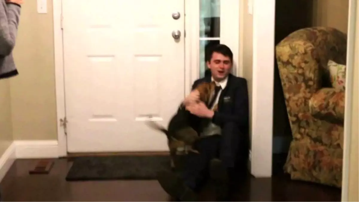 Sahibini 2 Yıl Sonra Gören Köpeğin Sevinç Patlaması