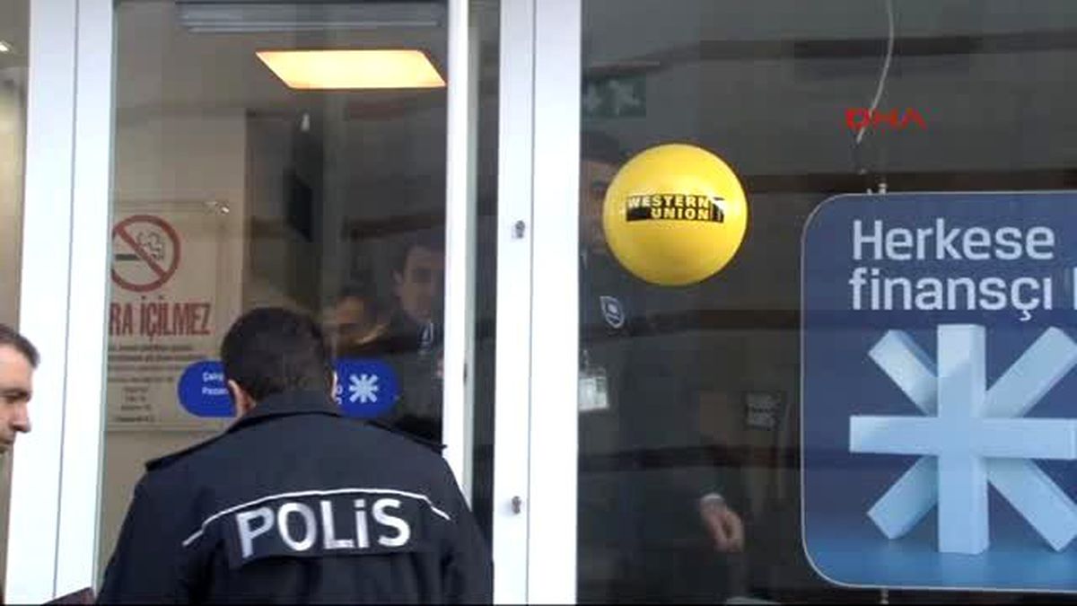 Şişli\'de Banka Soygunu