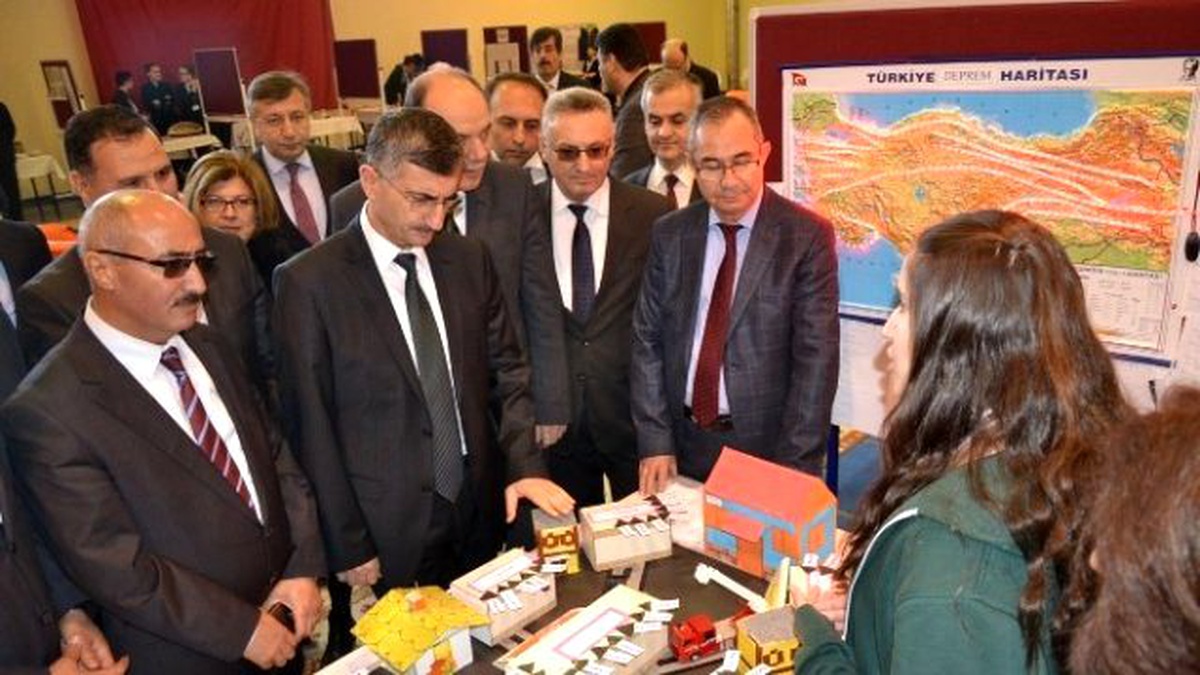Vali Bektaş Öğrencilerin Proje Sergisini Ziyaret Etti