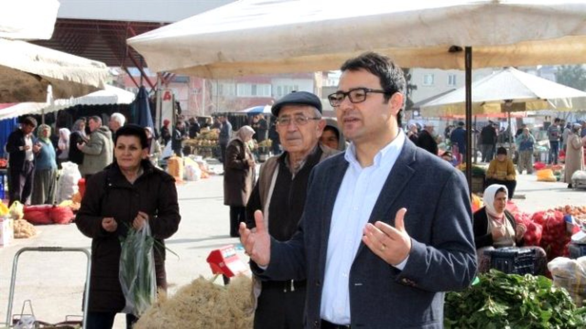 AK Parti Aday Adayı Şakır, Pazar Açılış Duasına Katıldı