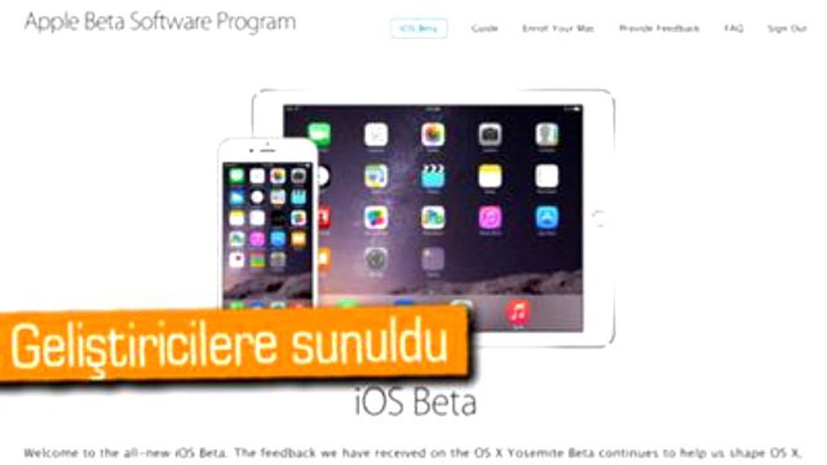 Apple İos 8.3 Beta 3\'ü Yayınladı