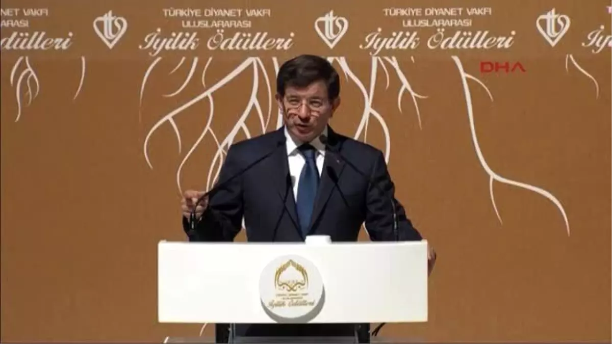 Başbakan Davutoğlu, Türkiye Diyanet Vakfı 40\'ıncı Yıl Programı İyilik Ödülleri Töreni\'nde Konuştu 5