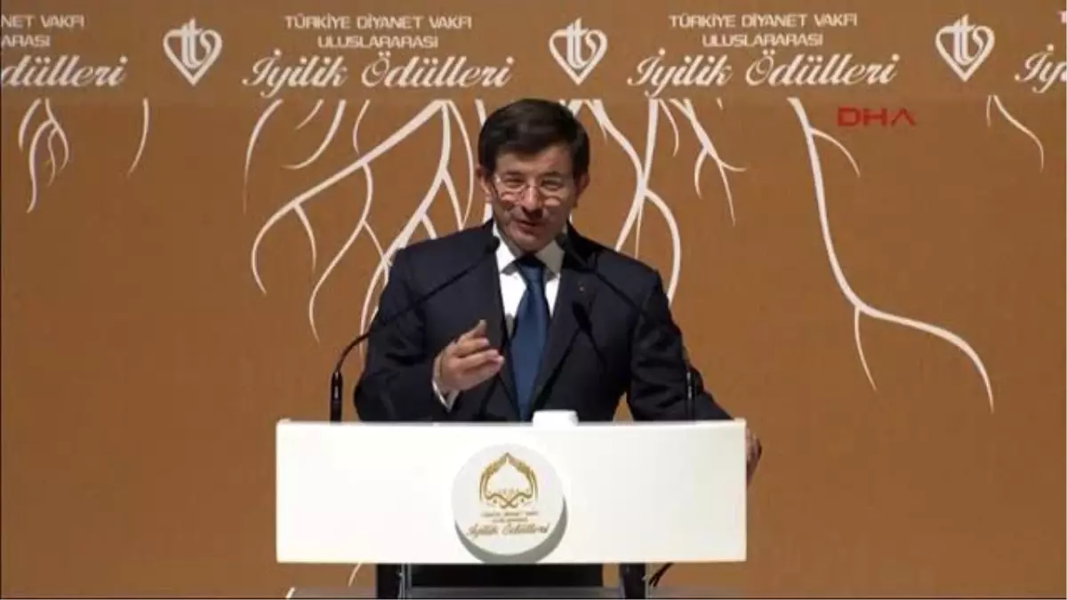 Başbakan Davutoğlu, Türkiye Diyanet Vakfı 40\'ıncı Yıl Programı İyilik Ödülleri Töreni\'nde Konuştu 4