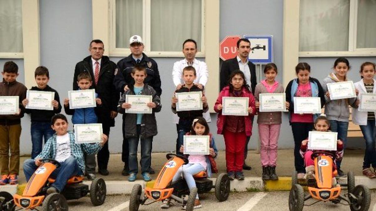 Çocuklara Trafiği Sevdiren Park