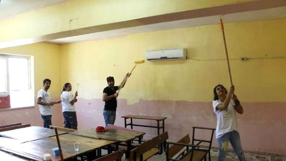 Çü Toplum Gönüllüleri Okul Boyadı