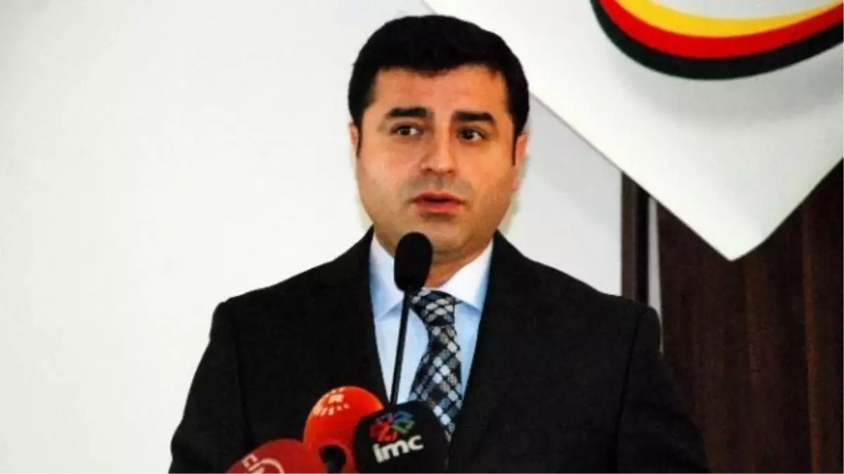 Demirtaş\'tan İttifak Değerlendirmesi