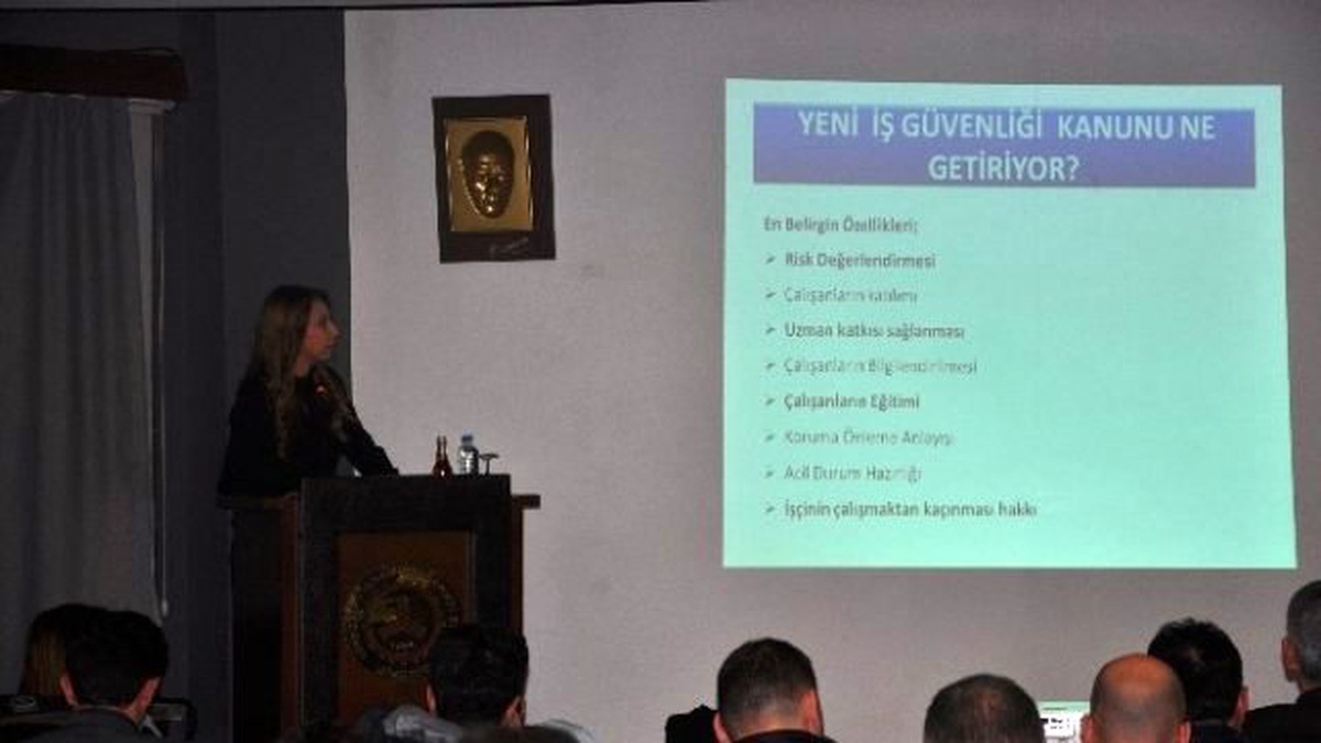 Giresun Ticaret ve Sanayi Odası\'ndan Üyelerine İş Güvenliği Eğitimi