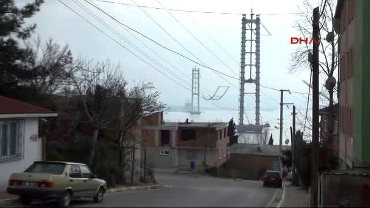 Kocaeli Körfez Köprüsü\'nde Geçici Yolda Sona Doğru