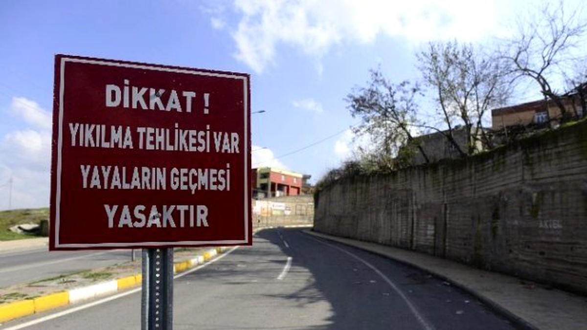 Risk Taşıyan Yolda Toplu Taşıma Güzergahı Değişti
