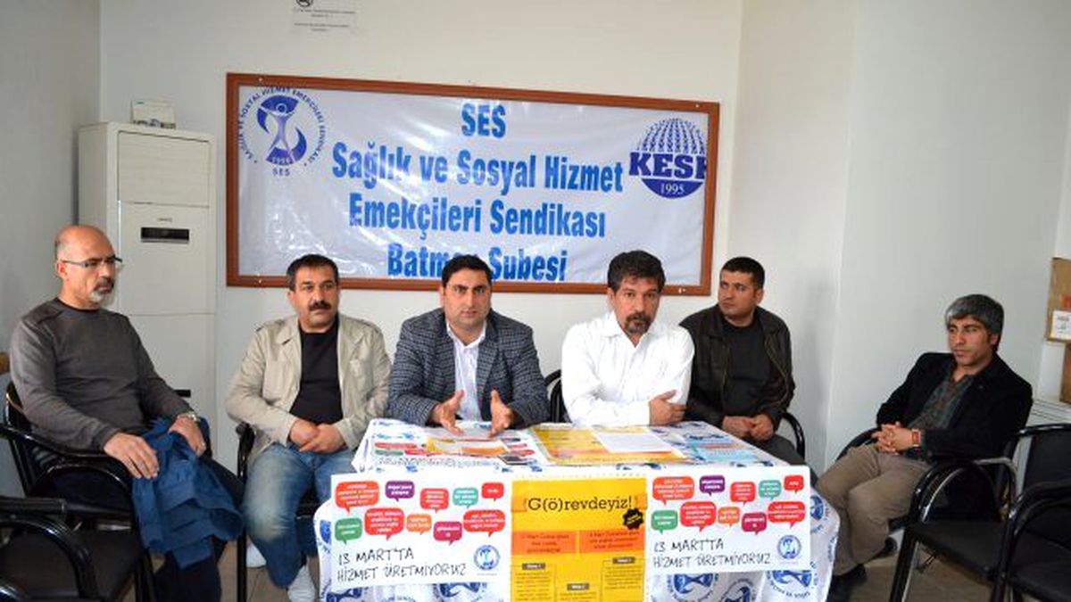 Sağlıkçılar Greve Hazırlanıyor