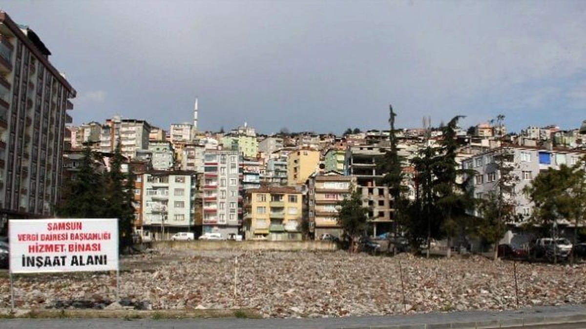 Samsun Vergi Dairesi Yeni Hizmet Binası İçin İhaleye Çıkıyor