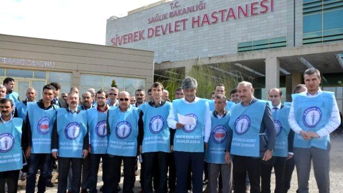 Siverek Sağlık-sen\'den Basın Açıklaması