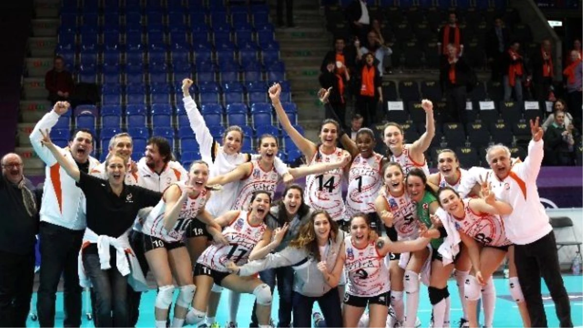 Türk Takımları CEV Bayanlar Denizbank Şampiyonlar Liginde Tarih Yazdı
