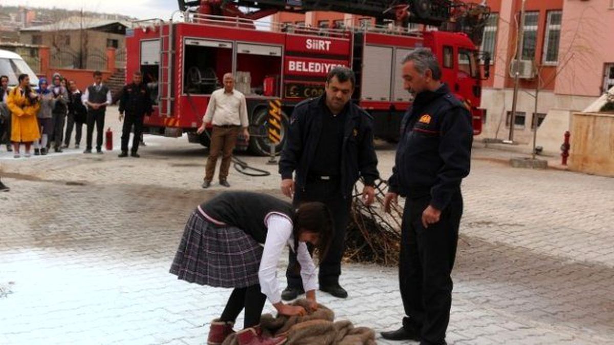 Yangın ve Deprem Tatbikatı Gerçeği Aratmadı