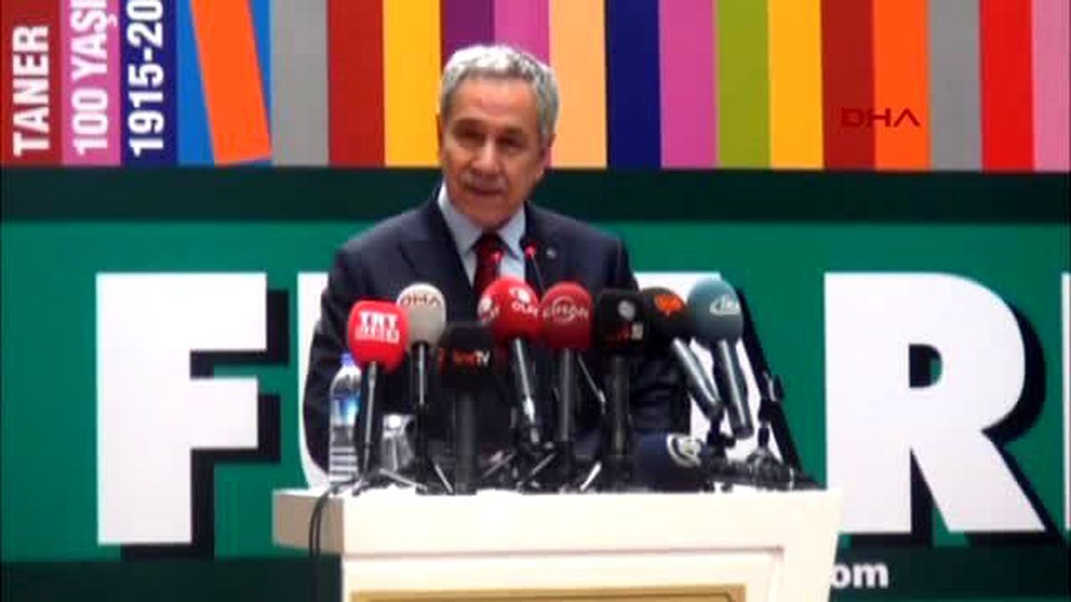 Bursa2başbakan Yardımcısı ve Hükümet Sözcüsü Bülent Arınç, Bursa Kitap Fuarı?nın Açılışına Katıldı