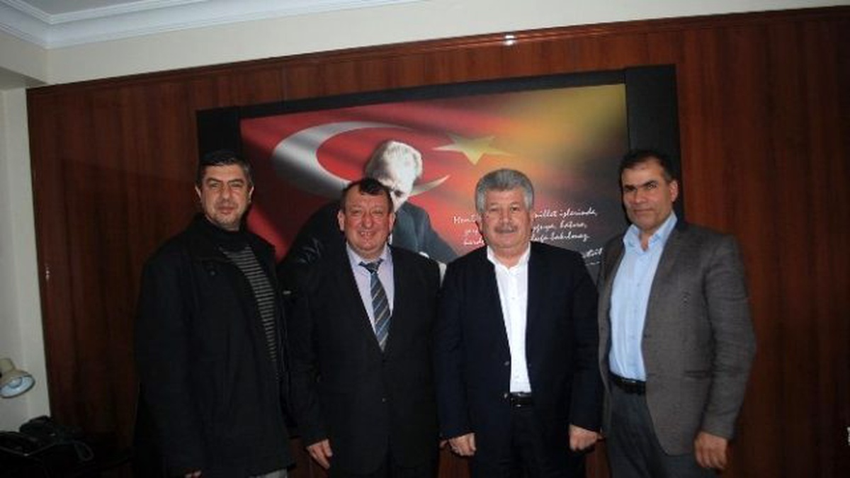 Çerkezköy Şoförler Odası\'ndan Kooperatif Başkanı\'na Hayırlı Olsun Ziyareti