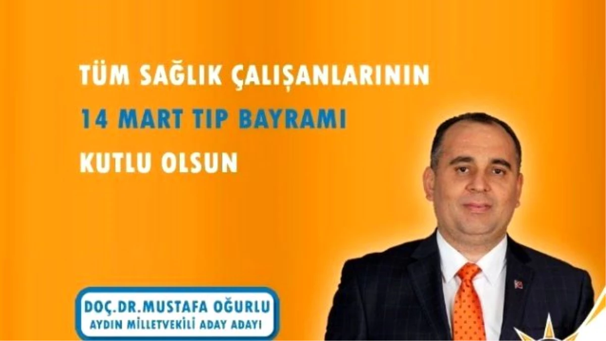 Doç. Dr. Oğurlu Meslektaşlarının Tıp Bayramını Kutladı