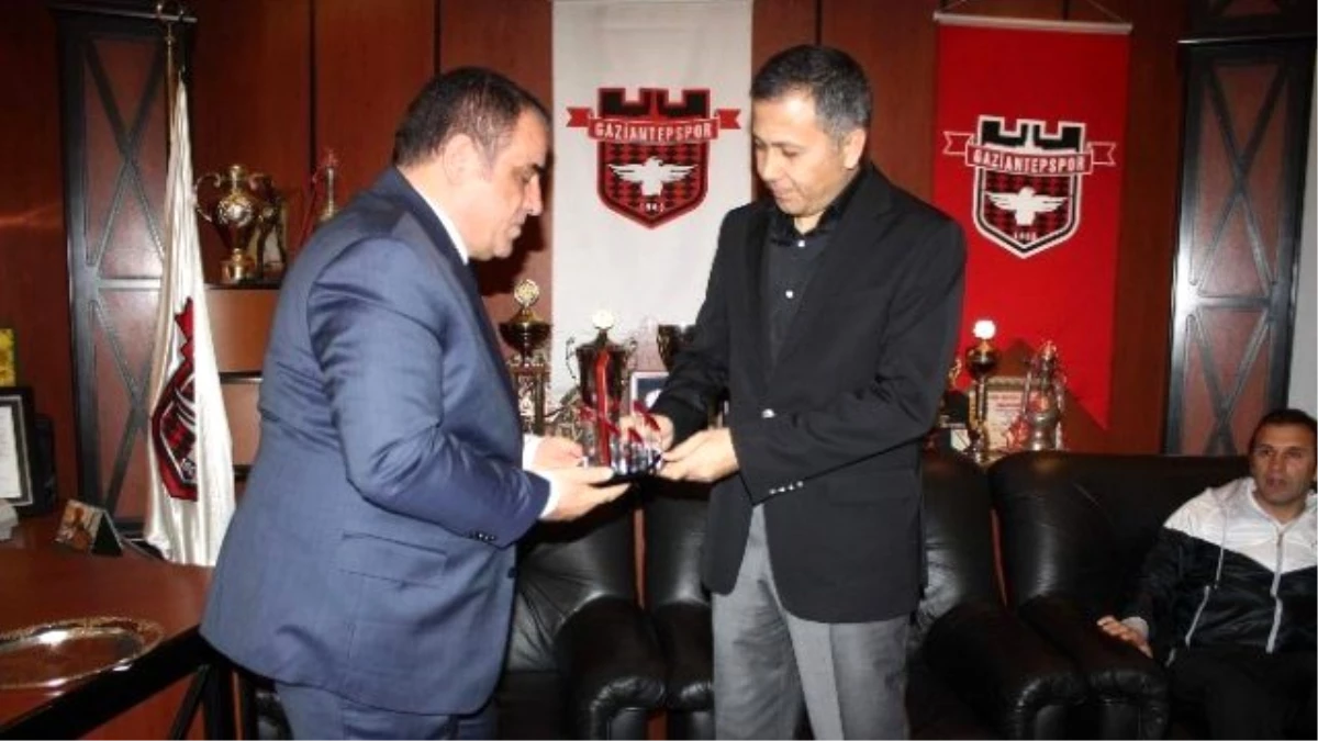 Gaziantep Valisi\'nden Gaziantepspor Yönetimine Ziyaret