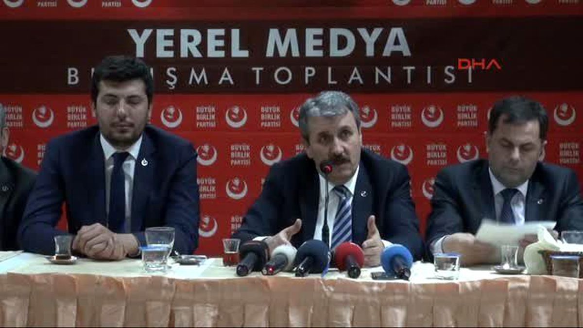 Kocaeli2bbp Genel Başkanı Destici Dünyanın Hiç Bir Yerinde Böyle Adaletsizlik ve Yüzde 10 Barajı Yok