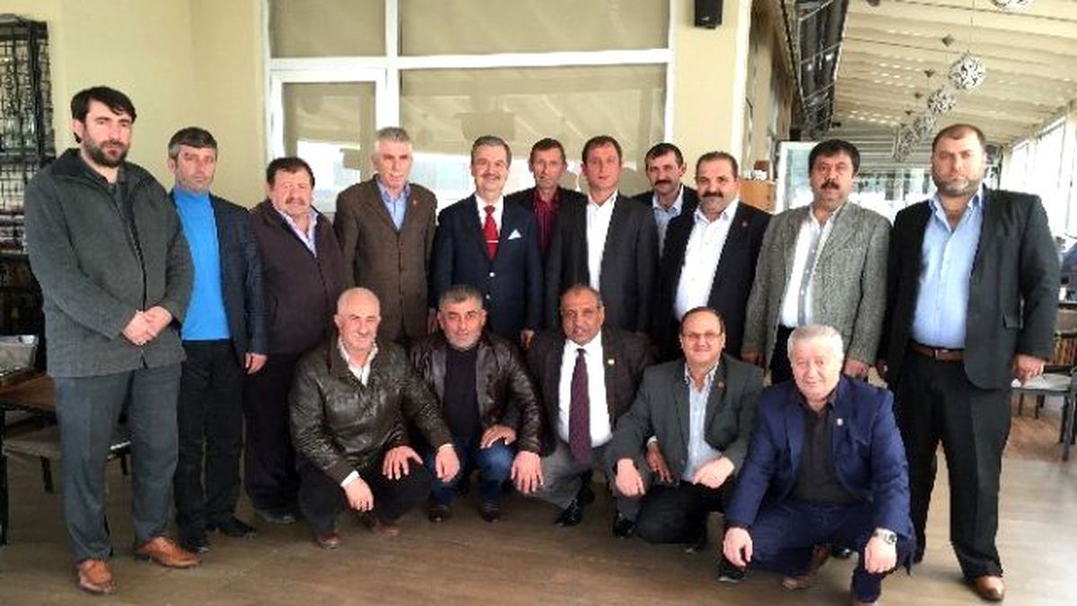 Milletvekili Aday Adayı Deribaş Muhtarlarla Buluştu
