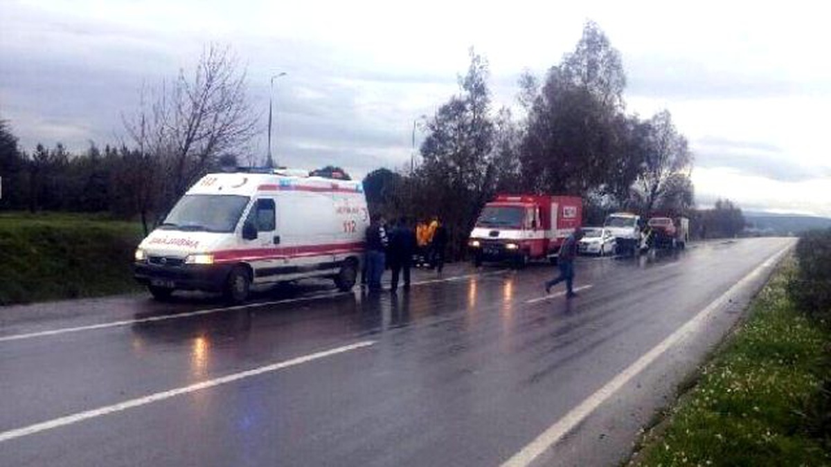 Otomobil Yol Kenarındaki Ağaca Çarptı: 1 Ölü, 1 Yaralı