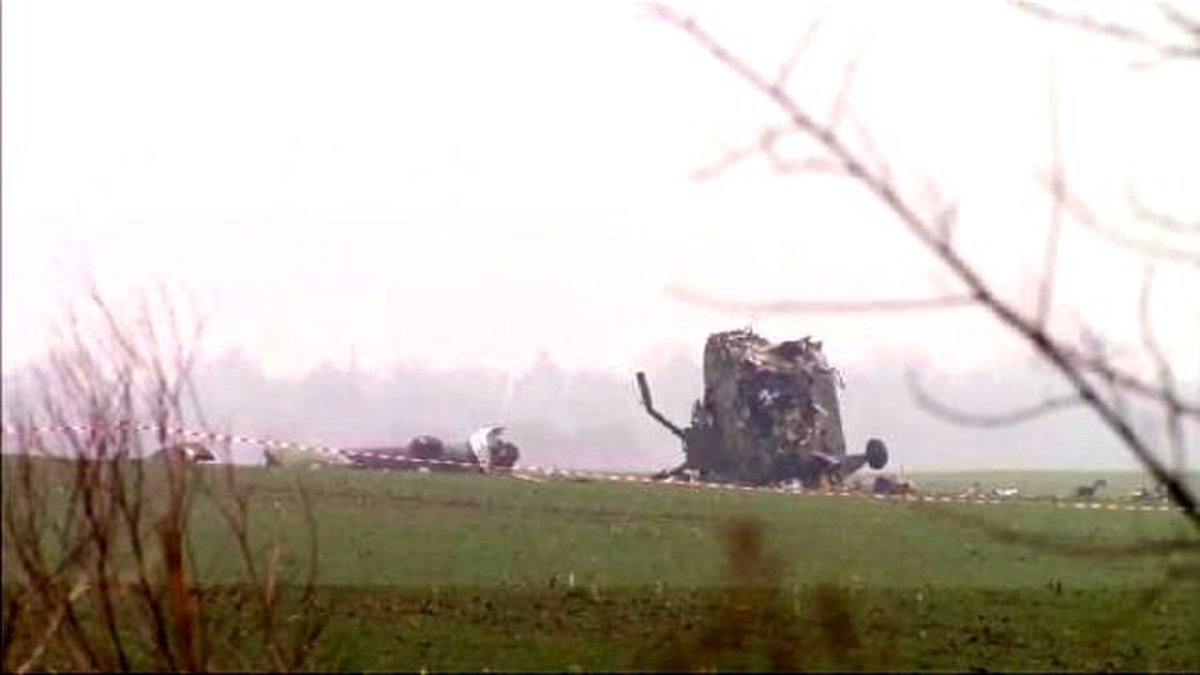 Sırbistan\'da Hasta Bir Bebeği Taşıyan Helikopter Düştü: 7 Kişi Öldü