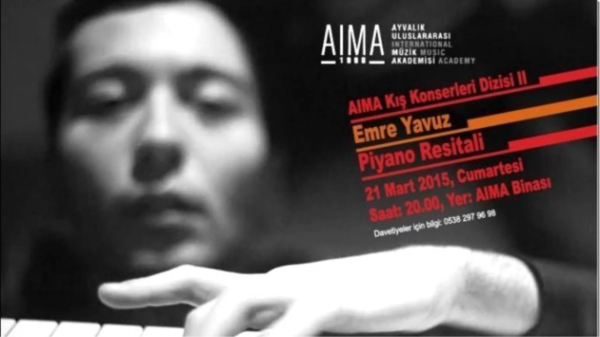 Aima Kış Konserlerinin İkincisi Emre Yavuz ile Gerçekleşiyor