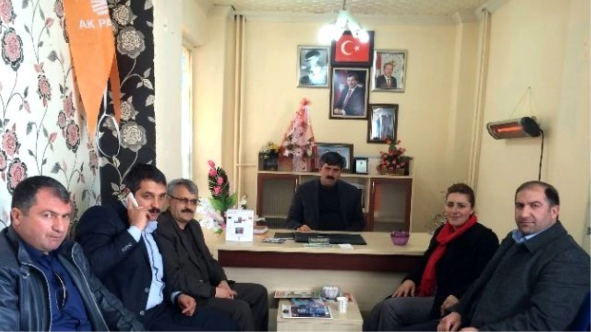 AK Parti Ardahan İlçe Teşkilatlarından Baydar\'a Ziyaret