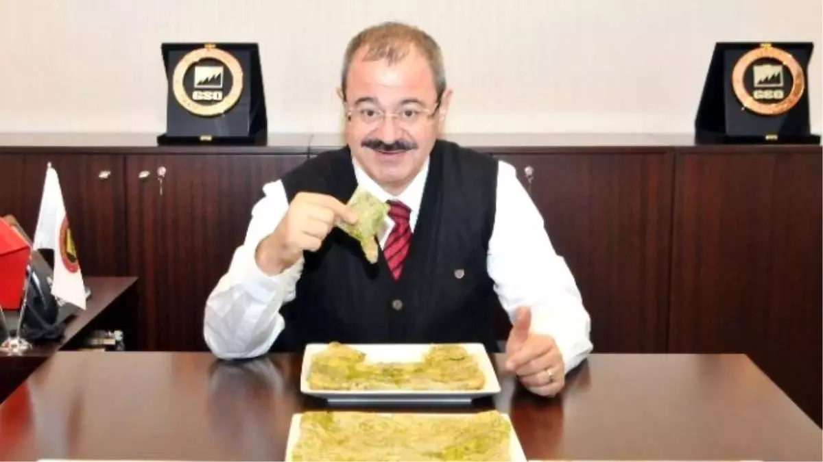 Antep\'in Yöresel Lezzeti "Fıstıklı Katmer" Tescilleniyor