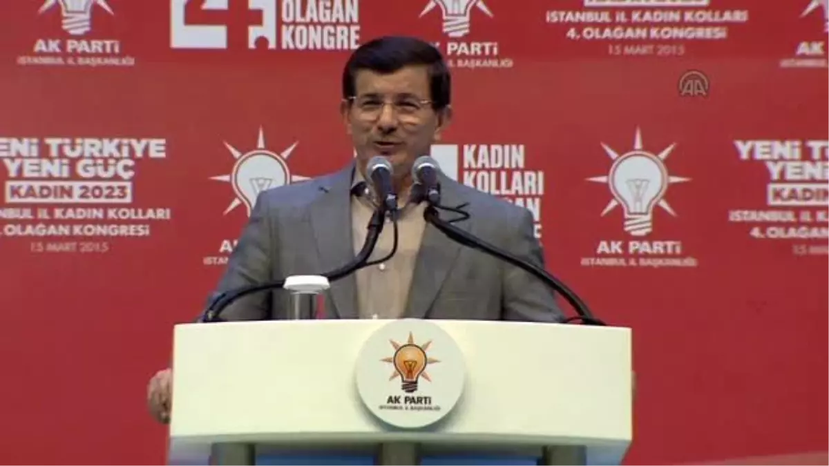 Davutoğlu: Kimse Kadınlık Onurunu Çiğneyemeyecektir
