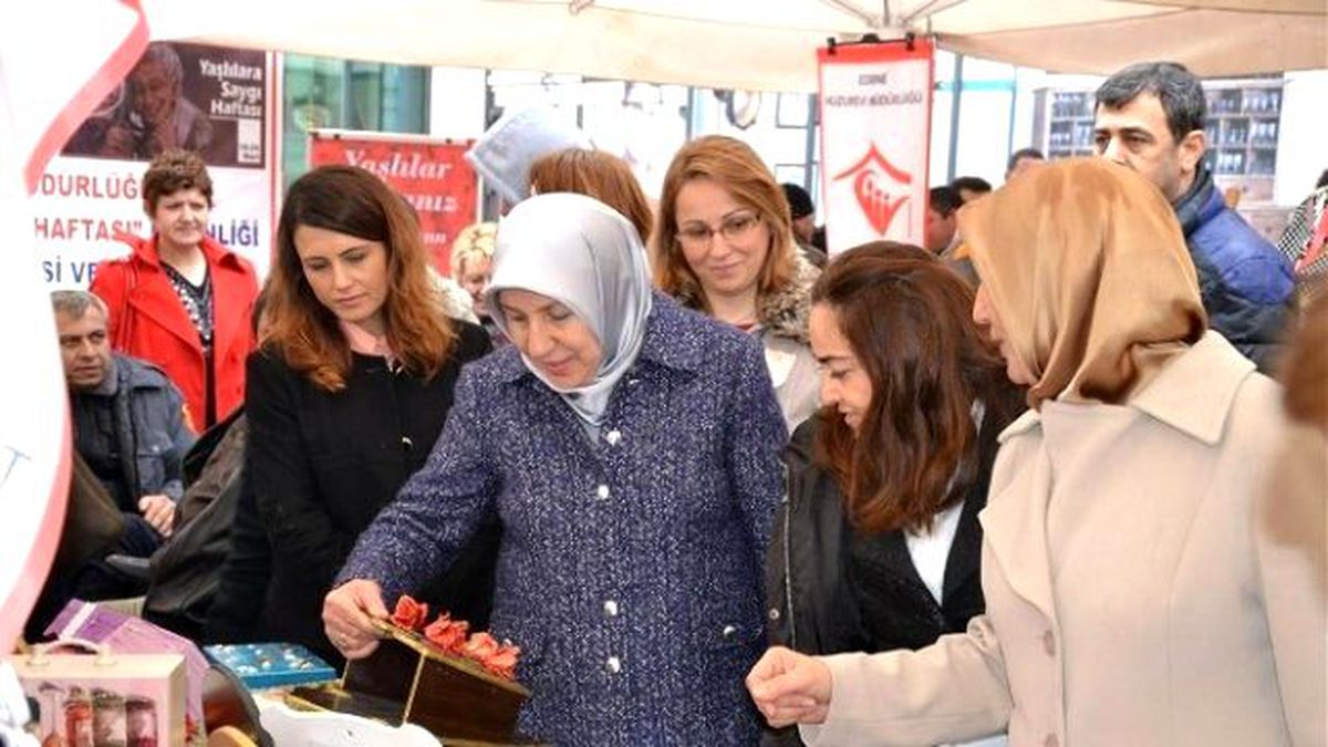 Edirne\'de \'El Emeği Göz Nuru\' Sergisi Açıldı