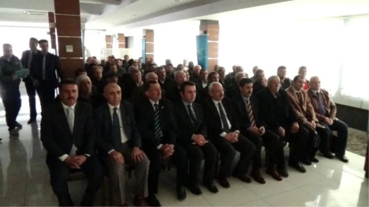Erzincan Tarım Kredi Kooperatifinden Çiftçilere Bilgilendirme Toplantısı