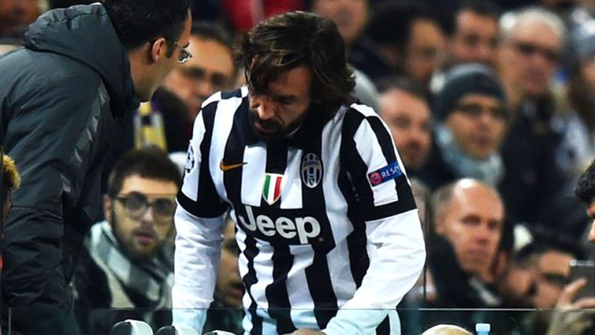 Juve\'ye Pirlo Şoku! Dortmund Maçında Yok