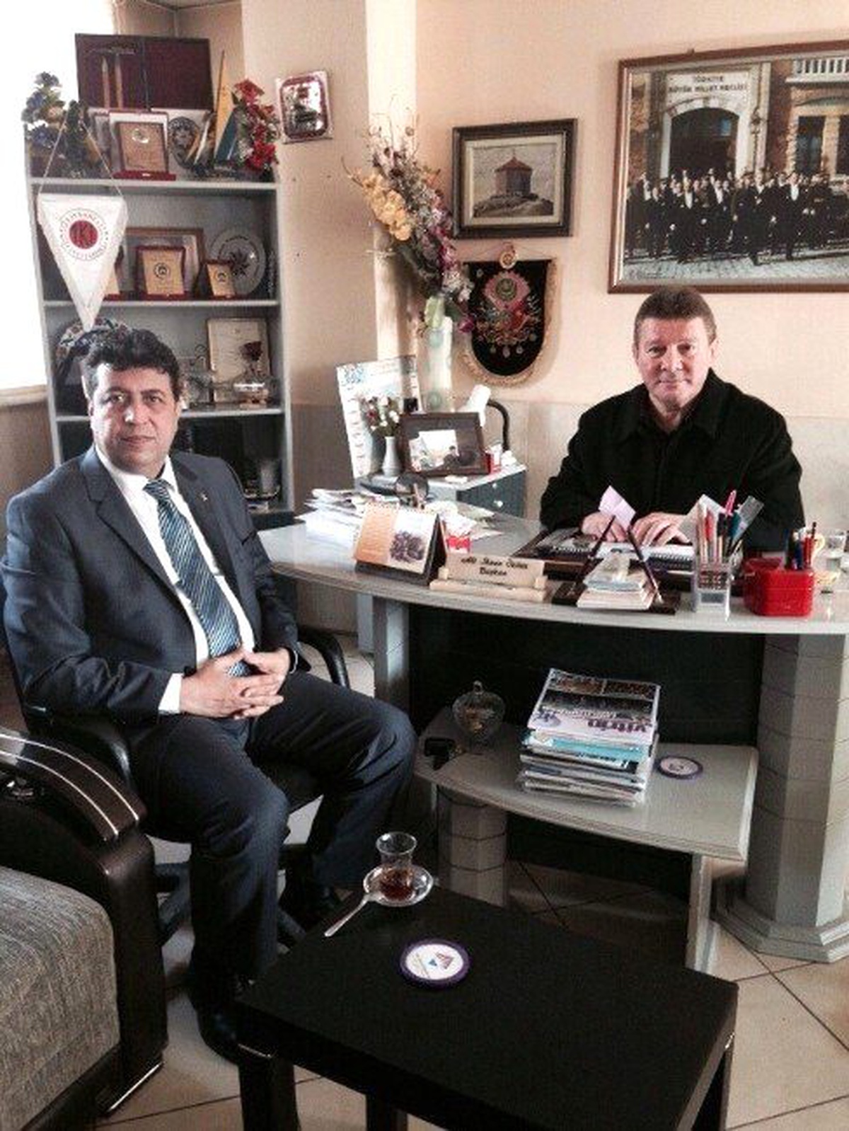 Kılıçkan, Tavşanlı Bakkallar ve Bayiler Odası\'nı Ziyaret Etti