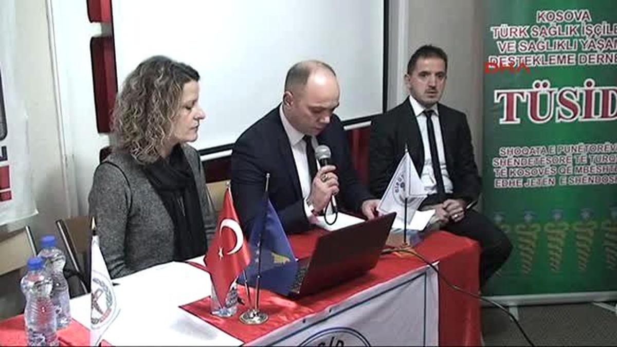 Kosova Türk Sağlık İşçileri Sağlıklı Yaşamı Destekleme Derneği?nden Dr. Durmiş Celina Ödülleri