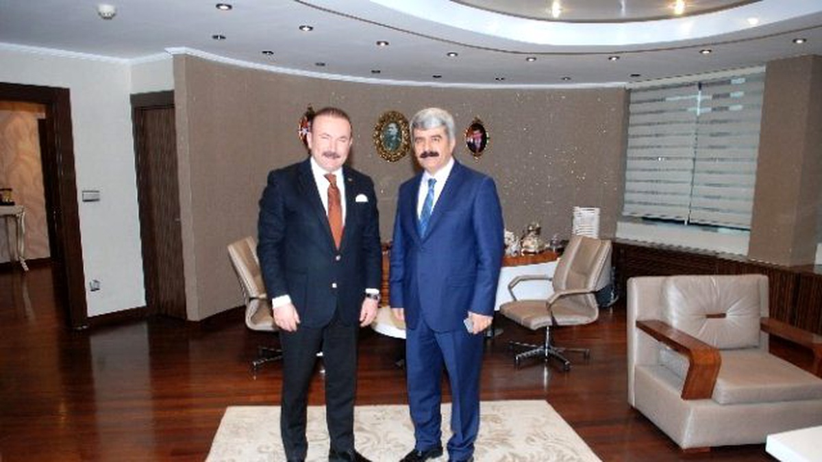 Koü Rektörü Hülagü\'den Doğan\'a Ziyaret