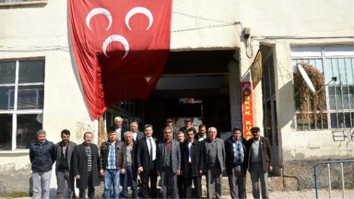 MHP\'nin Dinamik Aday Adayı Hakan Kalkan Hekimhan\'da