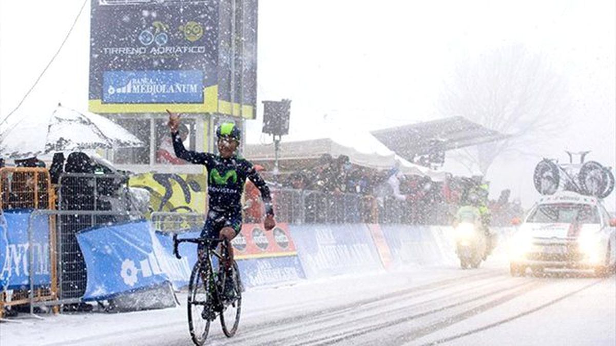 Tirreno-Adriatico: Karlı Zirveye İlk Ulaşan Quintana