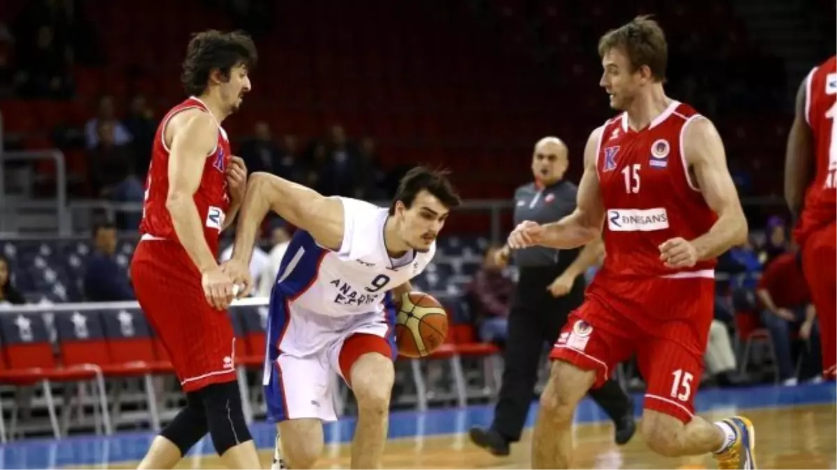 Türkiye Basketbol Ligi: Anadolu Efes 73 - 81 Rönesans Ted Ankara Kolejliler